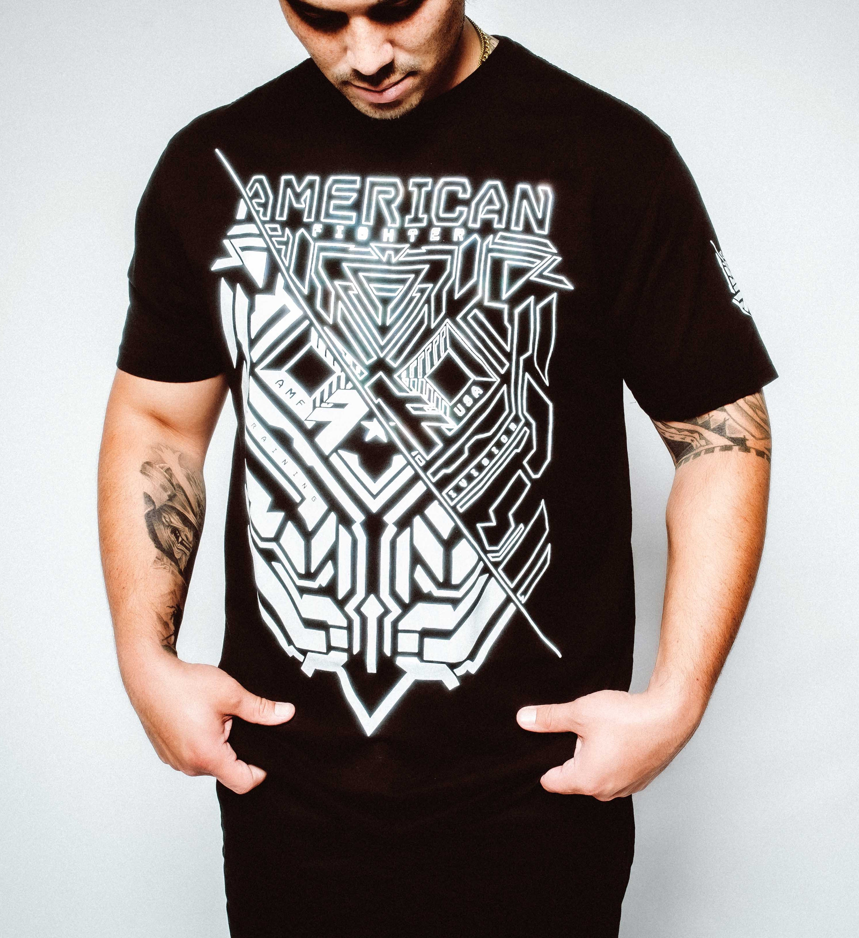 American Fighter Wardell T-Shirt - Men's T-Shirts In Sailor Blue - Foto 8