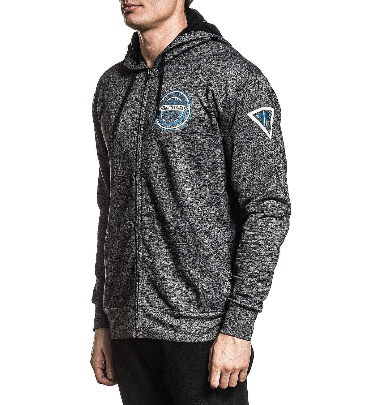 Mapleview Zip Hood - American Fighter