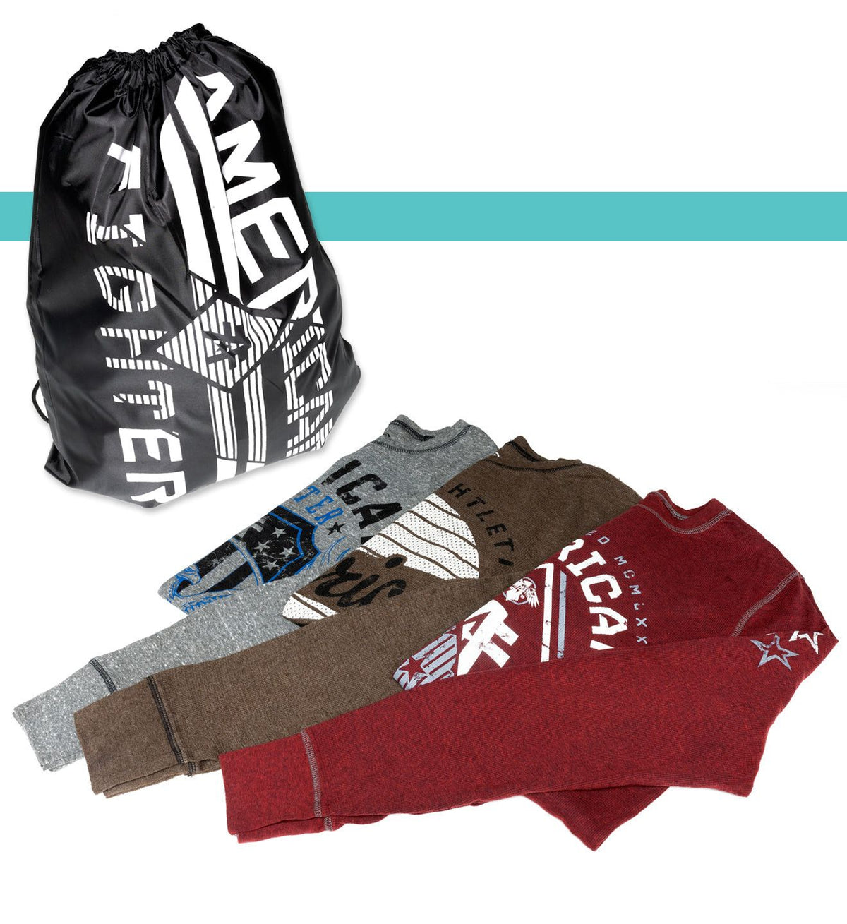 Men's Bundle Pack - 3 Long Sleeves - American Fighter