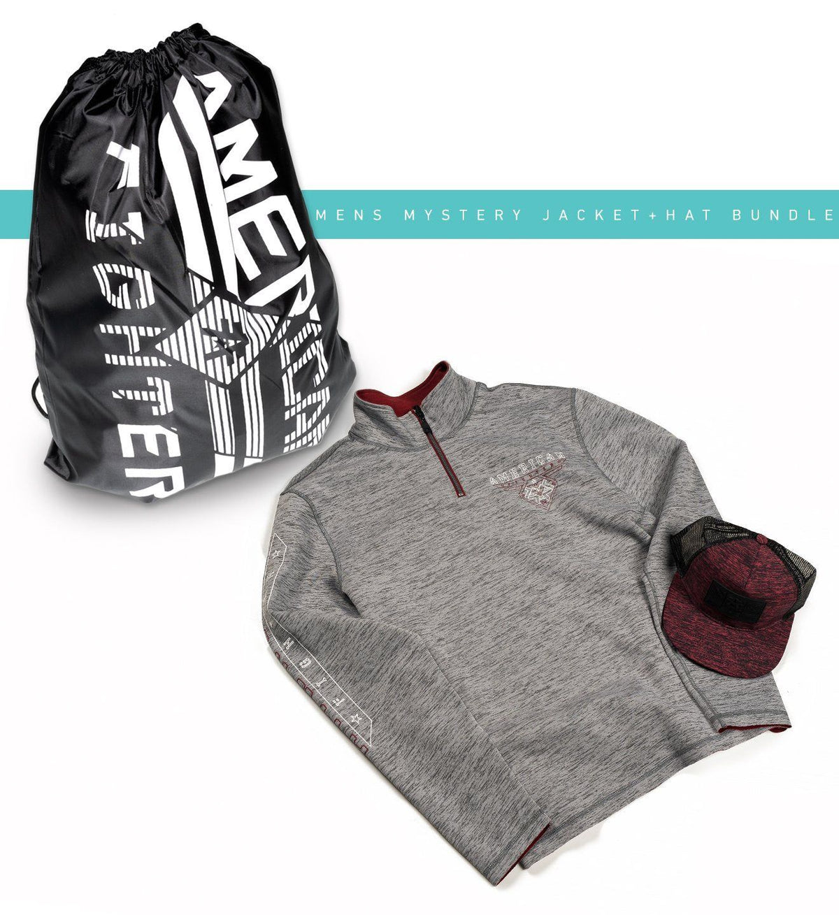 Men's Bundle Pack - Jacket + Hat - American Fighter